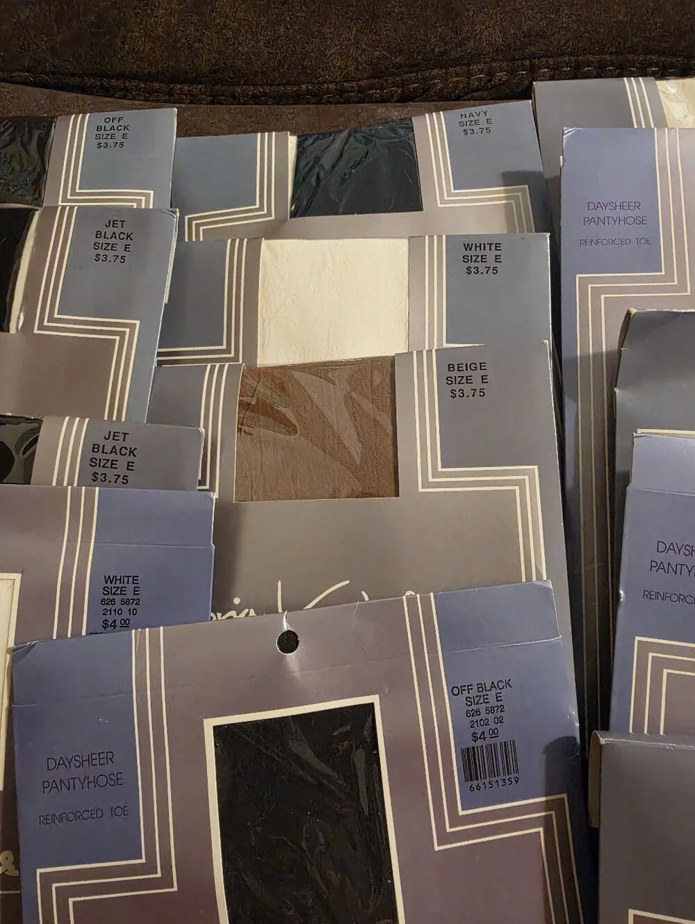 Gloria Vanderbilt Daysheer Reinforced Toe Pantyhose Assortment Of 14
